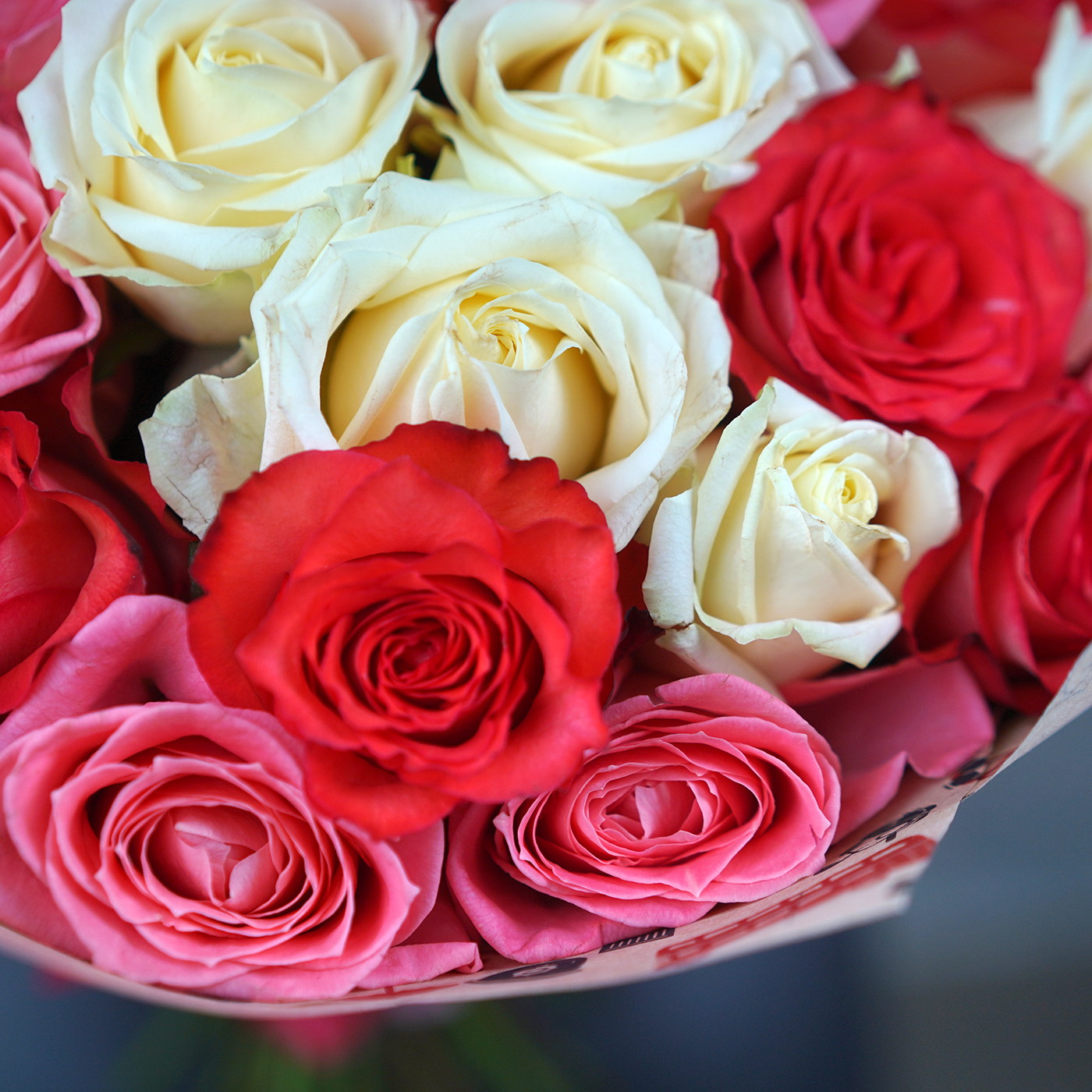 Букет из 31 розы «Шедевр»