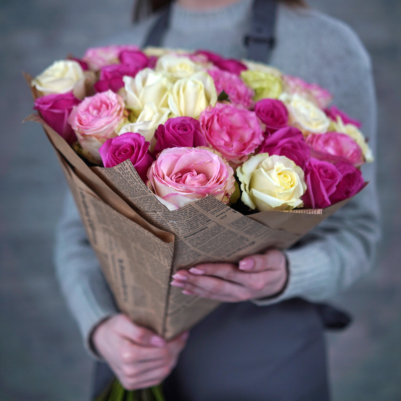 Букет из 31 розы «Валентинка»
